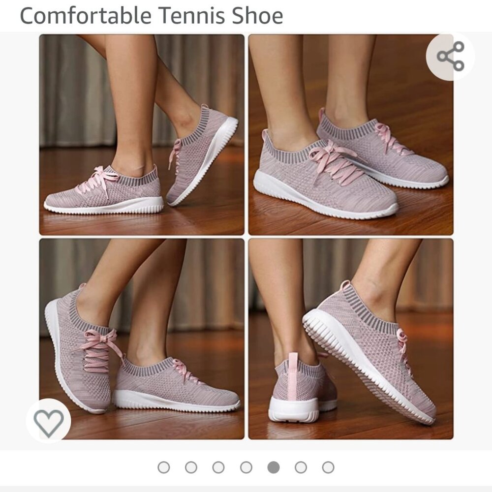 Women's Running Sneaker Slip-on Walking Shoes